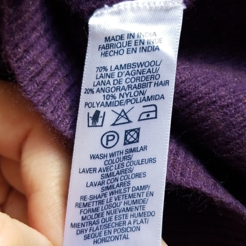 French Connection Wool Sequin Cropped Cardigan - image 8